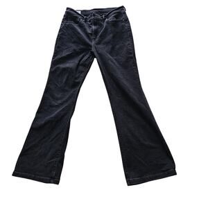 Gap  Flare High Rise Womens Black Denim Jeans Size 32  14 regular